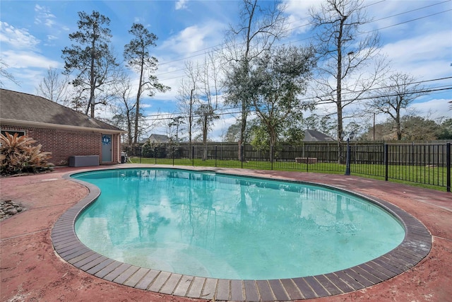 view of pool