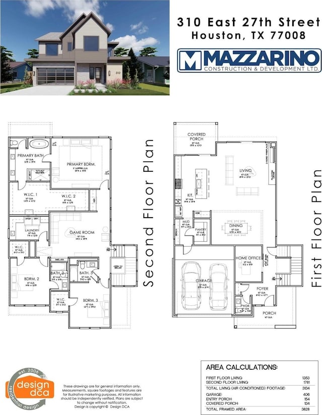310 E 27th St, Houston, TX 77008 - floor plan