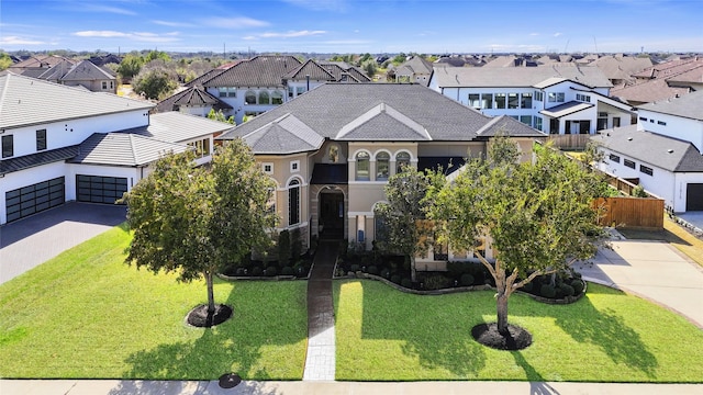 birds eye view of property featuring a residential view