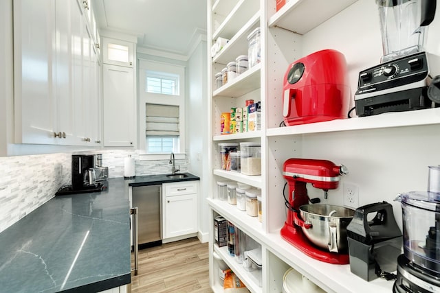 pantry with sink