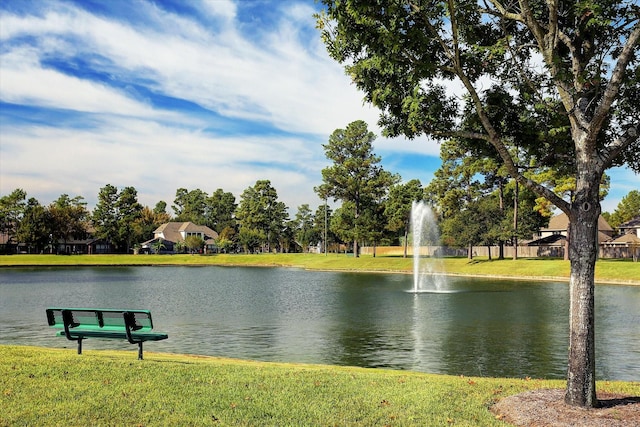 property view of water