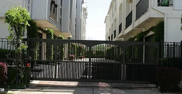 view of gate