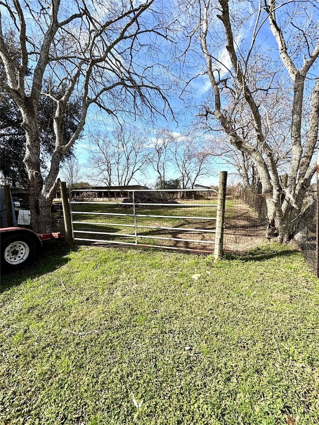 view of yard