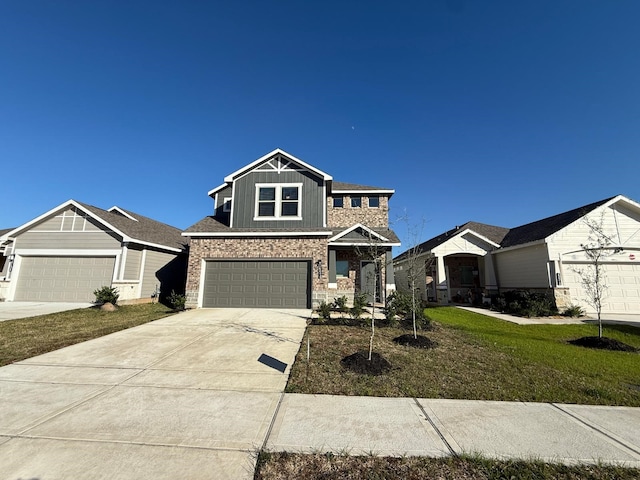 view of front of house with a front yard