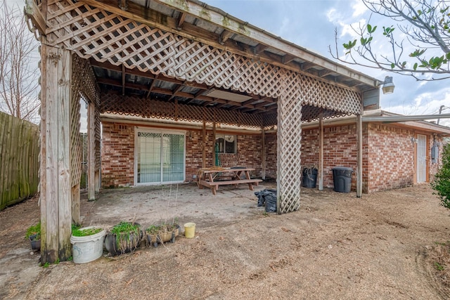 view of rear view of house