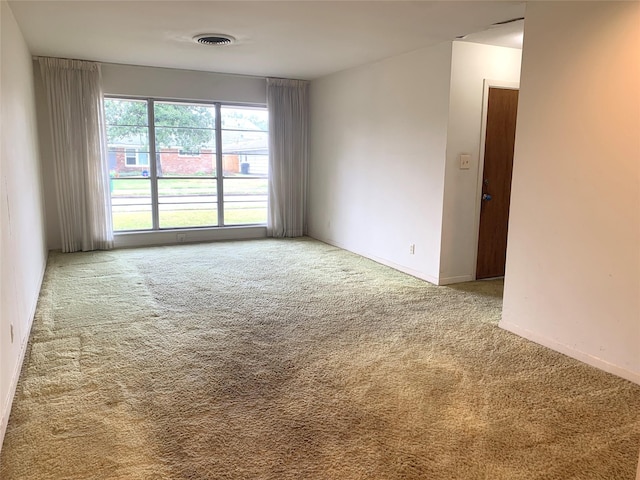 empty room featuring carpet