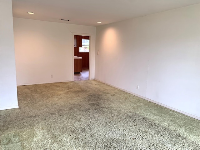 empty room featuring carpet