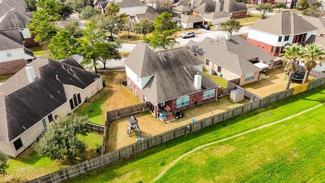 19106 High Canyon Ln, Tomball, TX 77377 - aerial perspective of suburban area