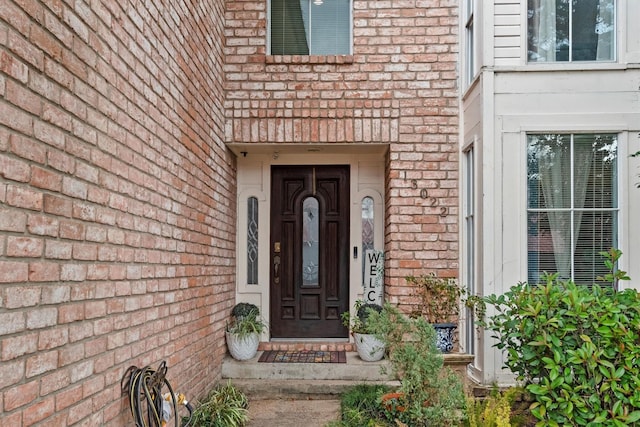 view of property entrance