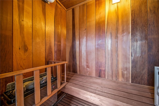 view of sauna / steam room