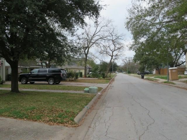 view of road