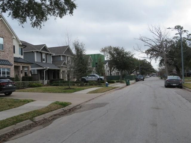 view of road