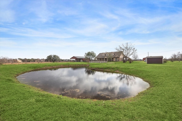 property view of water