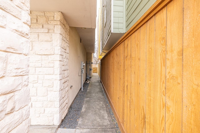 view of hallway