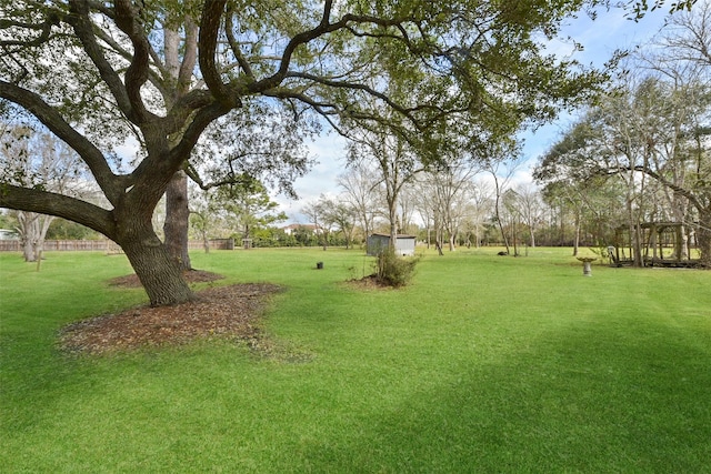 view of yard