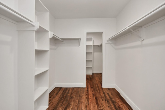 1819 Studewood St, Houston, TX 77008 - spacious closet with dark wood-style floors