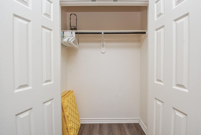 view of closet