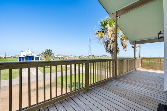 view of deck