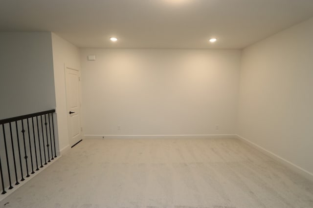 20410 Magnolia Flint Dr, Cypress, TX 77433 - spare room with recessed lighting, light carpet, and baseboards
