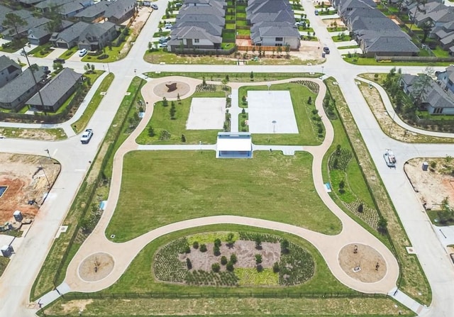 bird's eye view featuring a residential view