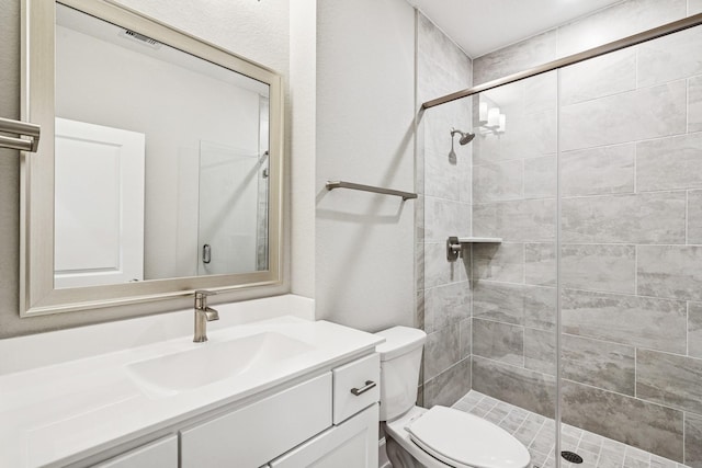 20406 Magnolia Flint Dr, Cypress, TX 77433 - full bathroom with vanity and a shower stall