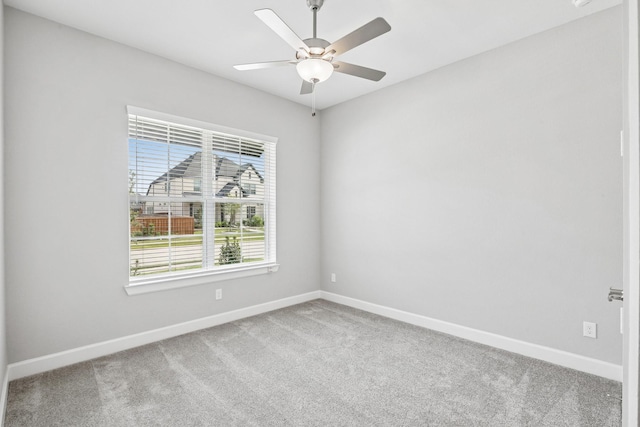 20406 Magnolia Flint Dr, Cypress, TX 77433 - unfurnished room featuring carpet flooring and ceiling fan