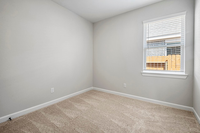 empty room featuring carpet