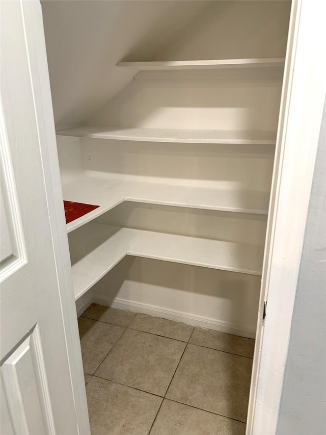 view of pantry