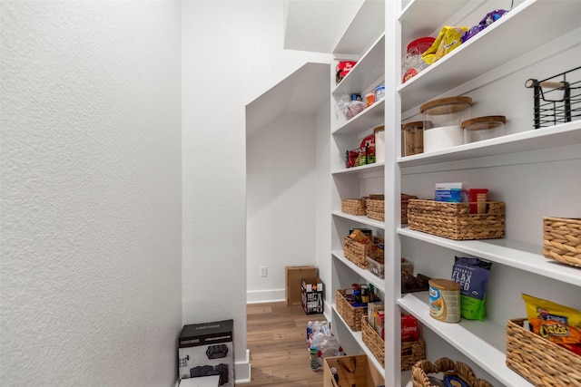 view of pantry