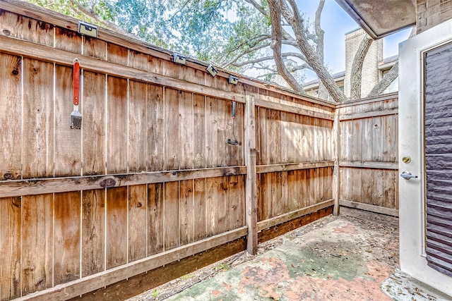 view of patio