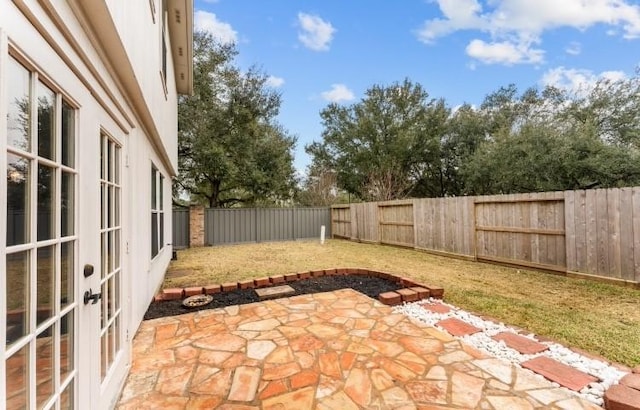 view of patio / terrace with french doors