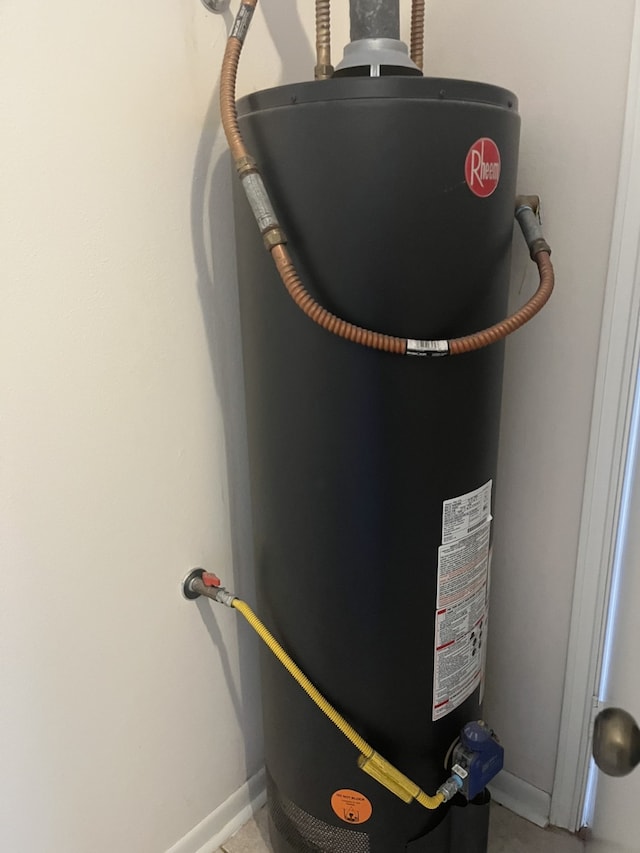 details with water heater