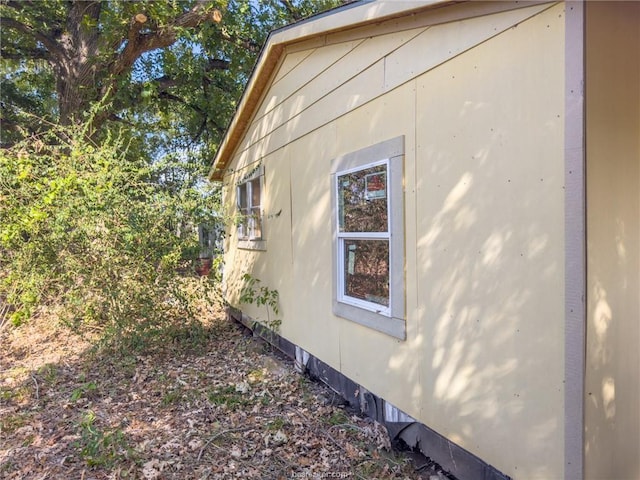 view of side of home