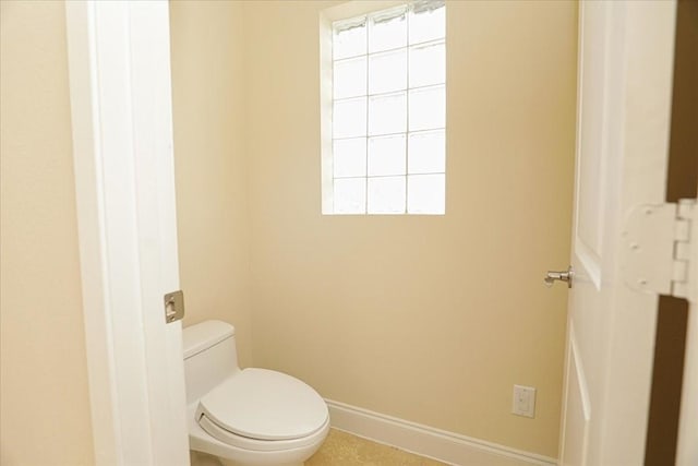 bathroom with toilet