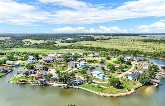 231 Dehart St Unit Cr653, Liverpool, TX 77577 - aerial view of residential area with a nearby body of water