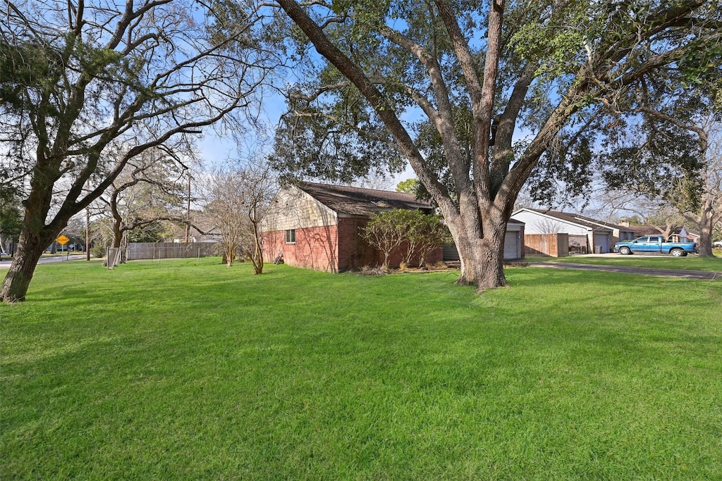 view of yard