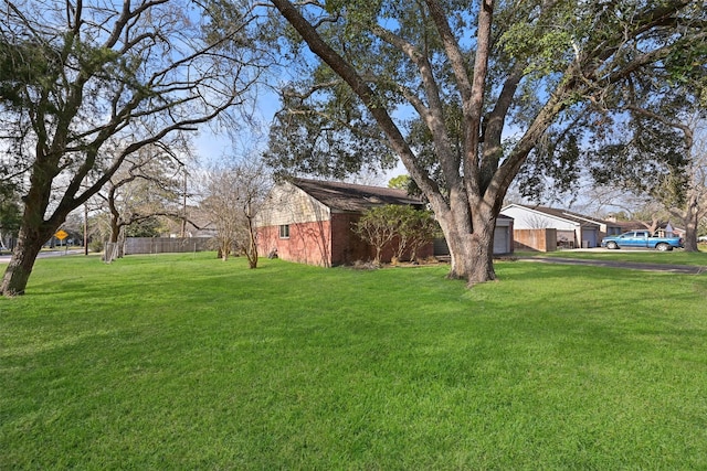 view of yard