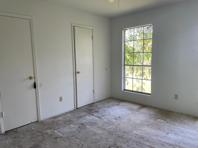 view of unfurnished bedroom