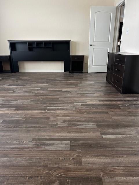 interior space featuring hardwood / wood-style flooring