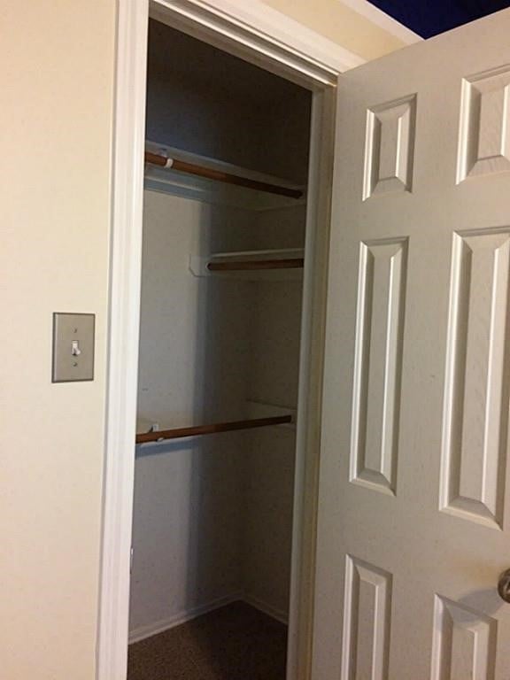 view of closet