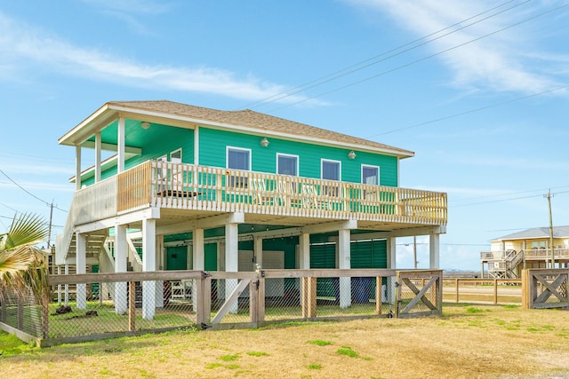 view of back of property