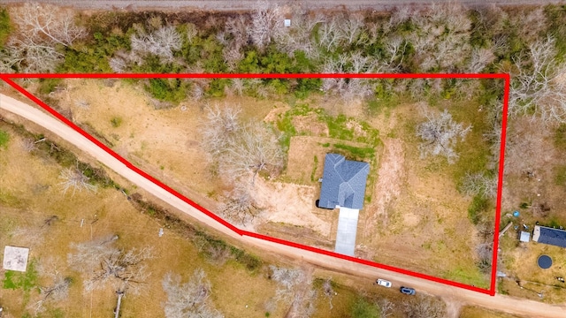 113 County Road 645, Kenefick, TX 77535 - bird's eye view