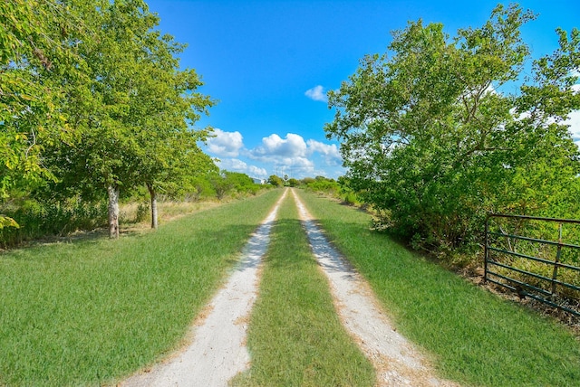 view of road