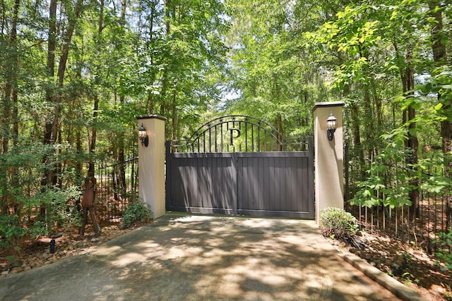 7514 Saddle Blanket Dr, Waller, TX 77484 - gate with fence