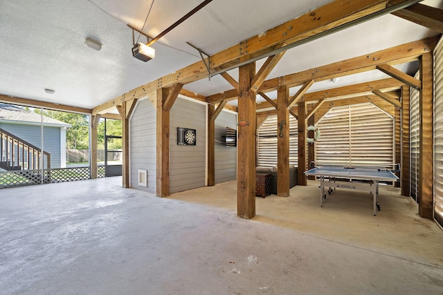 3418 Miramar Dr, Shoreacres, TX 77571 - interior space featuring a garage door opener