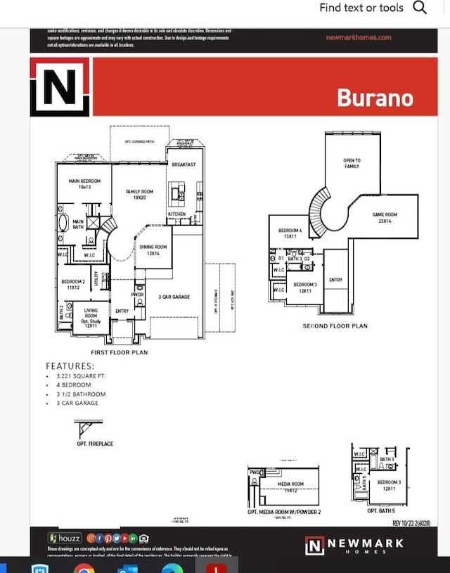 4330 Southpoint Way N, Fulshear, TX 77441 - property floor plan