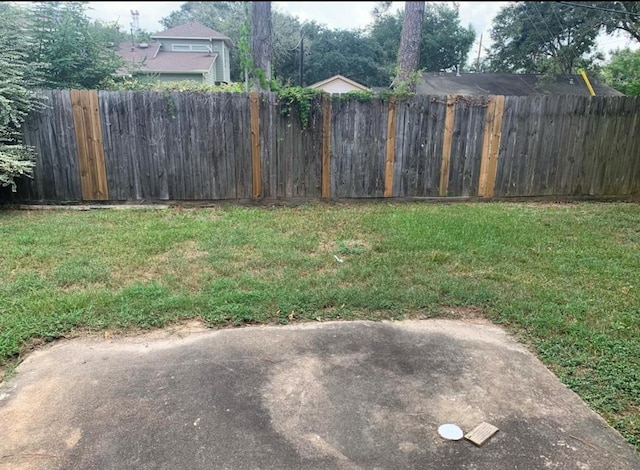 2606 Carson Dr, Katy, TX 77493 - view of yard featuring fence