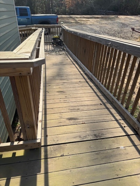 view of deck