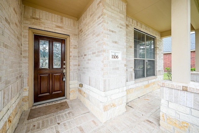 view of property entrance