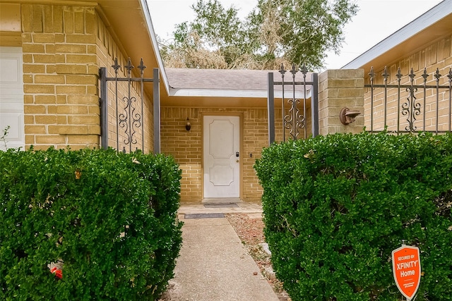 view of property entrance